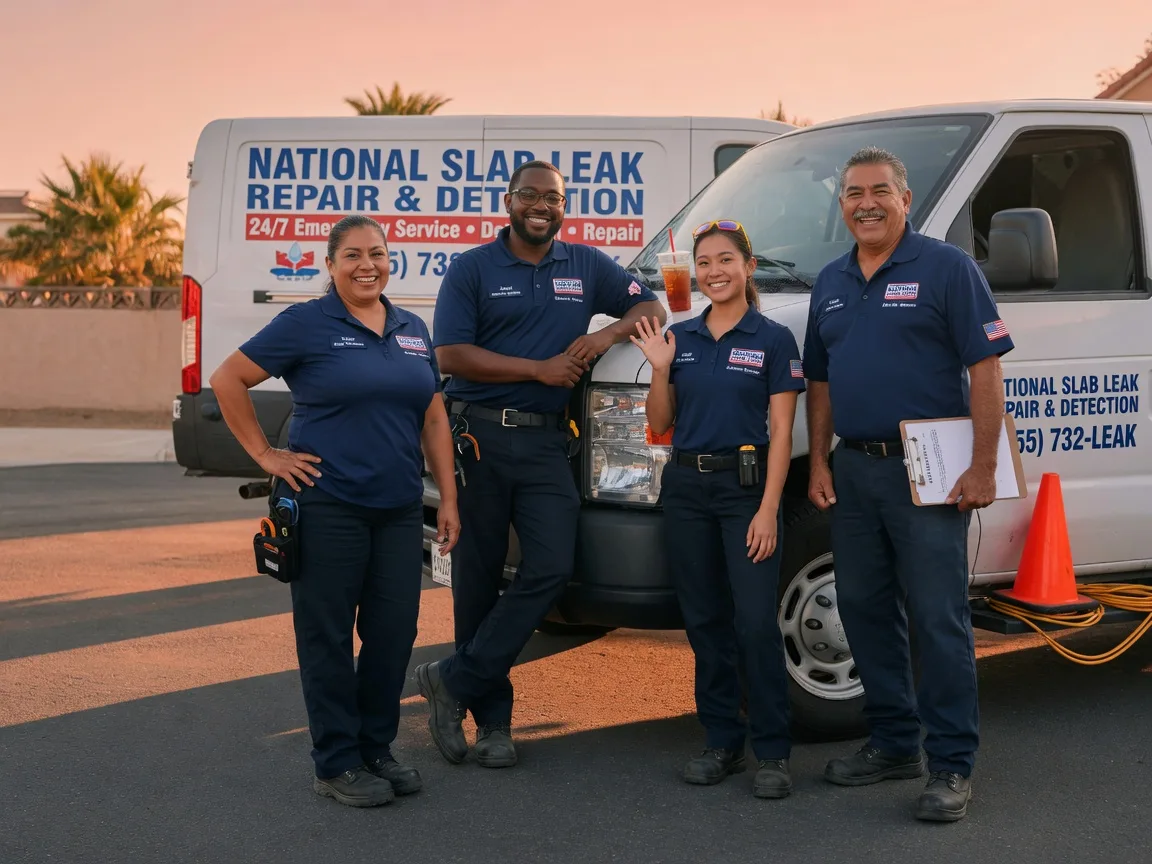 Slab Leak Detection company in Harrisonburg, LA
